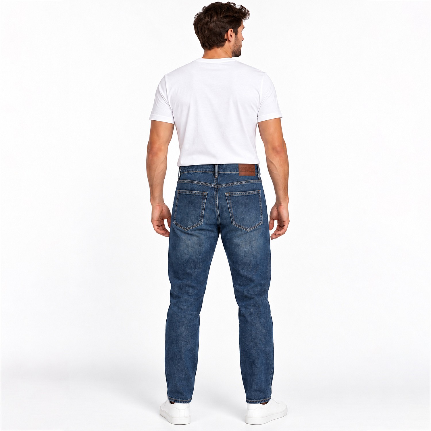 Ανδρικό Τζιν Παντελόνι Relaxed Taper GUESS