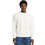 Ανδρικό Πλεκτό Πουλόβερ με Σχέδιο Cable Knit GUESS