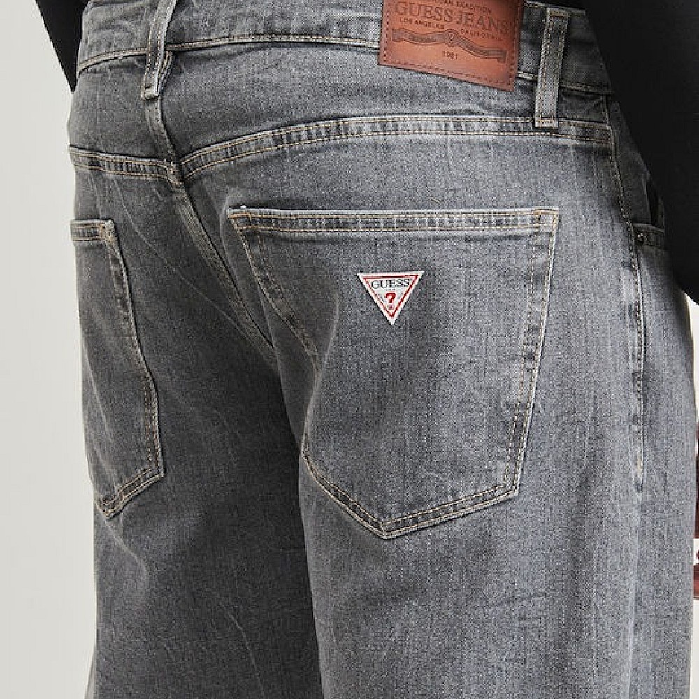 Ανδρικό Τζιν Παντελόνι Straight Fit GUESS Jeans