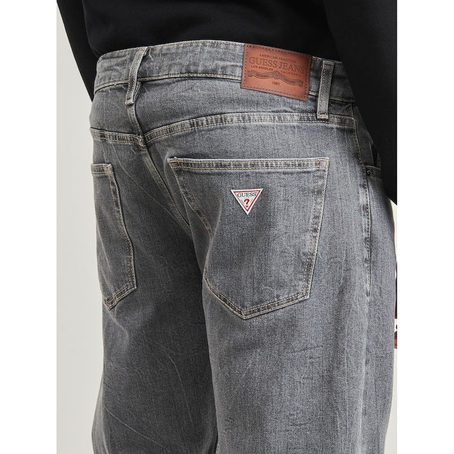 Ανδρικό Τζιν Παντελόνι Straight Fit GUESS Jeans