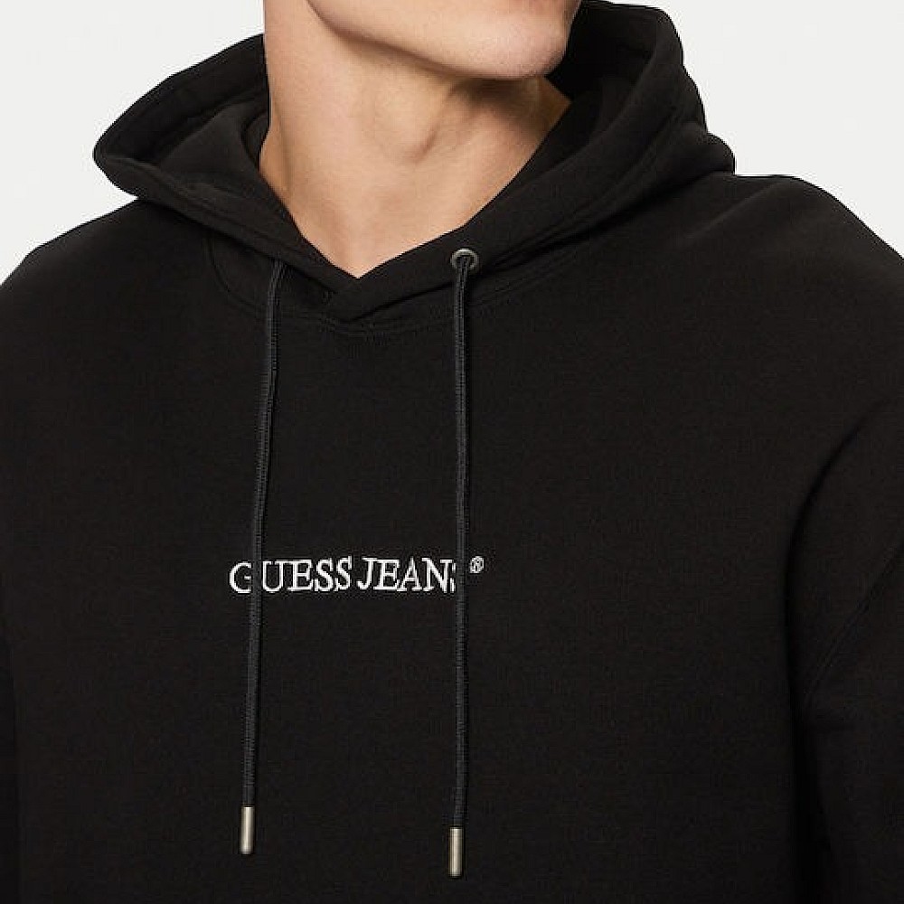 Ανδρικό Φούτερ με Κουκούλα και Κέντημα GUESS