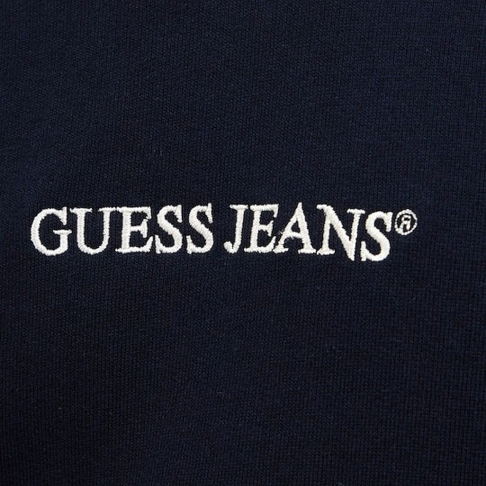 Ανδρικό Φούτερ με Κουκούλα και Κέντημα GUESS