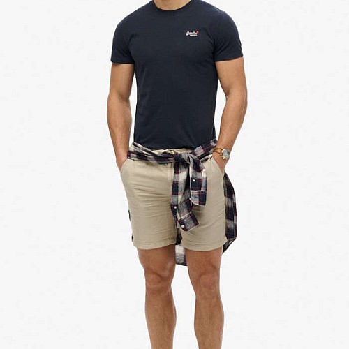 Ανδρική Κοντομάνικη Μπλούζα με Κέντημα SUPERDRY