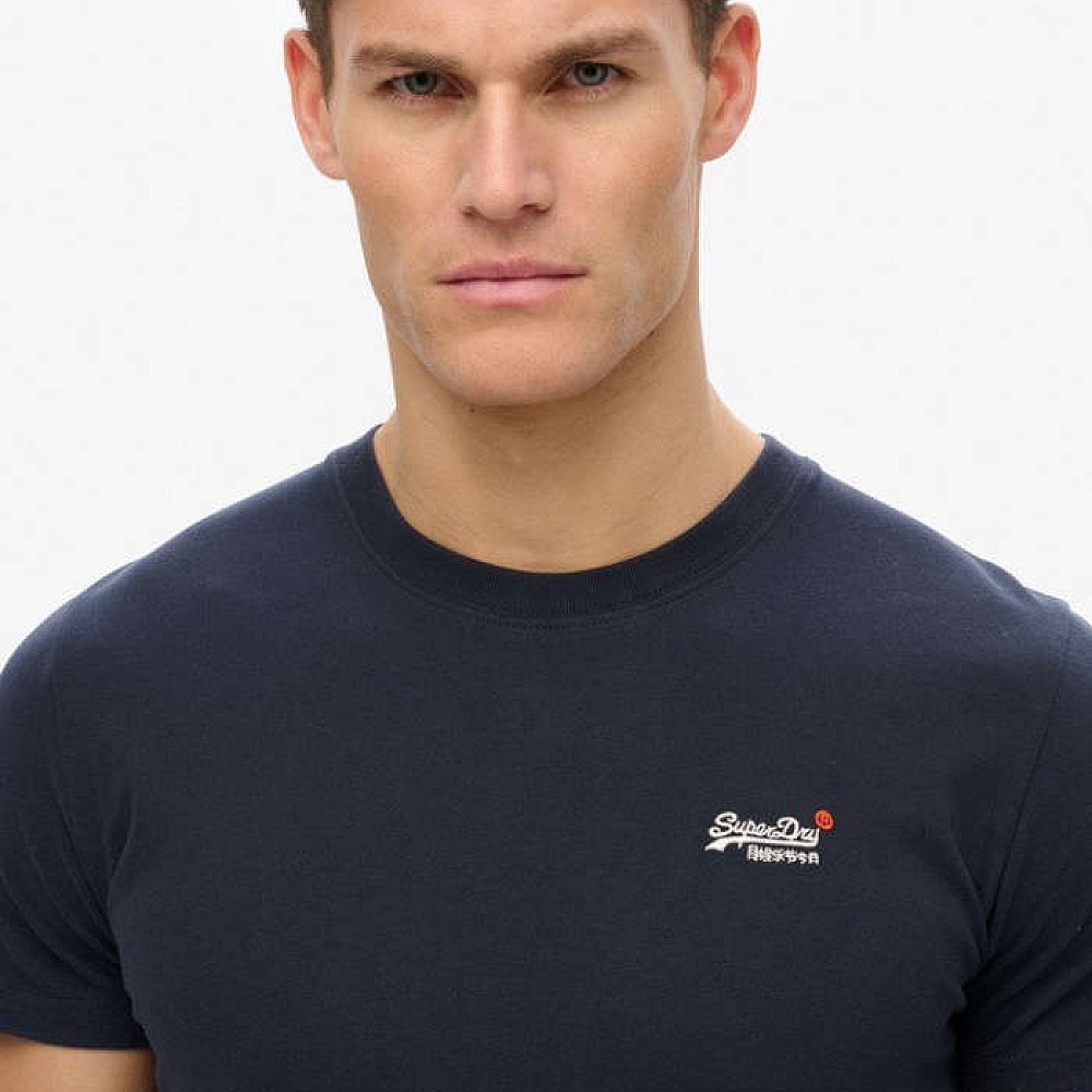 Ανδρική Κοντομάνικη Μπλούζα με Κέντημα SUPERDRY