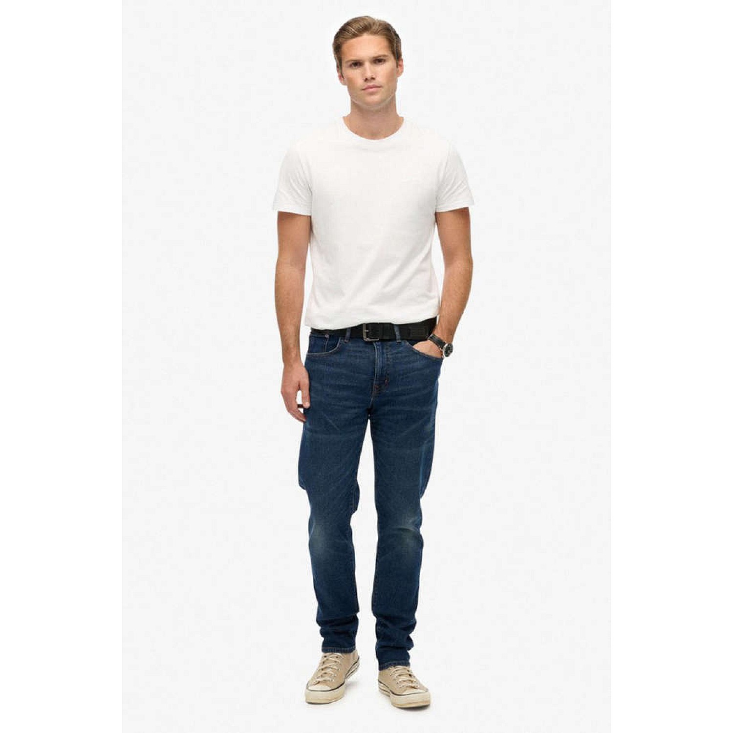 Ανδρικό Τζιν Παντελόνι Vintage Slim Straight SUPERDRY