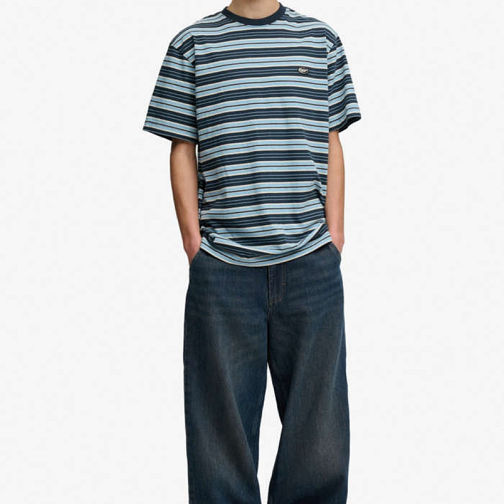 Ανδρικό Oversized Τζιν Παντελόνι Washed SUPERDRY