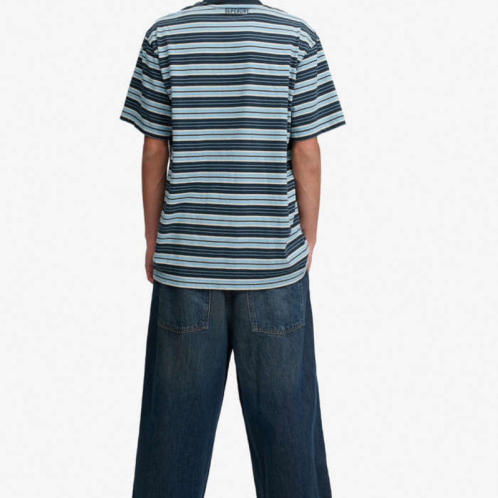 Ανδρικό Oversized Τζιν Παντελόνι Washed SUPERDRY