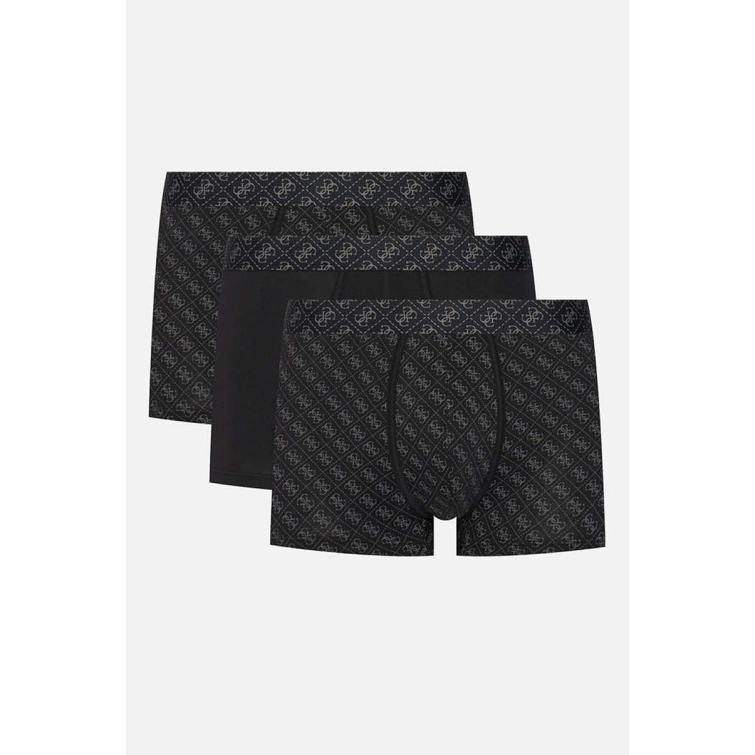 Ανδρικό Σετ 3 Μπόξερ με Print GUESS