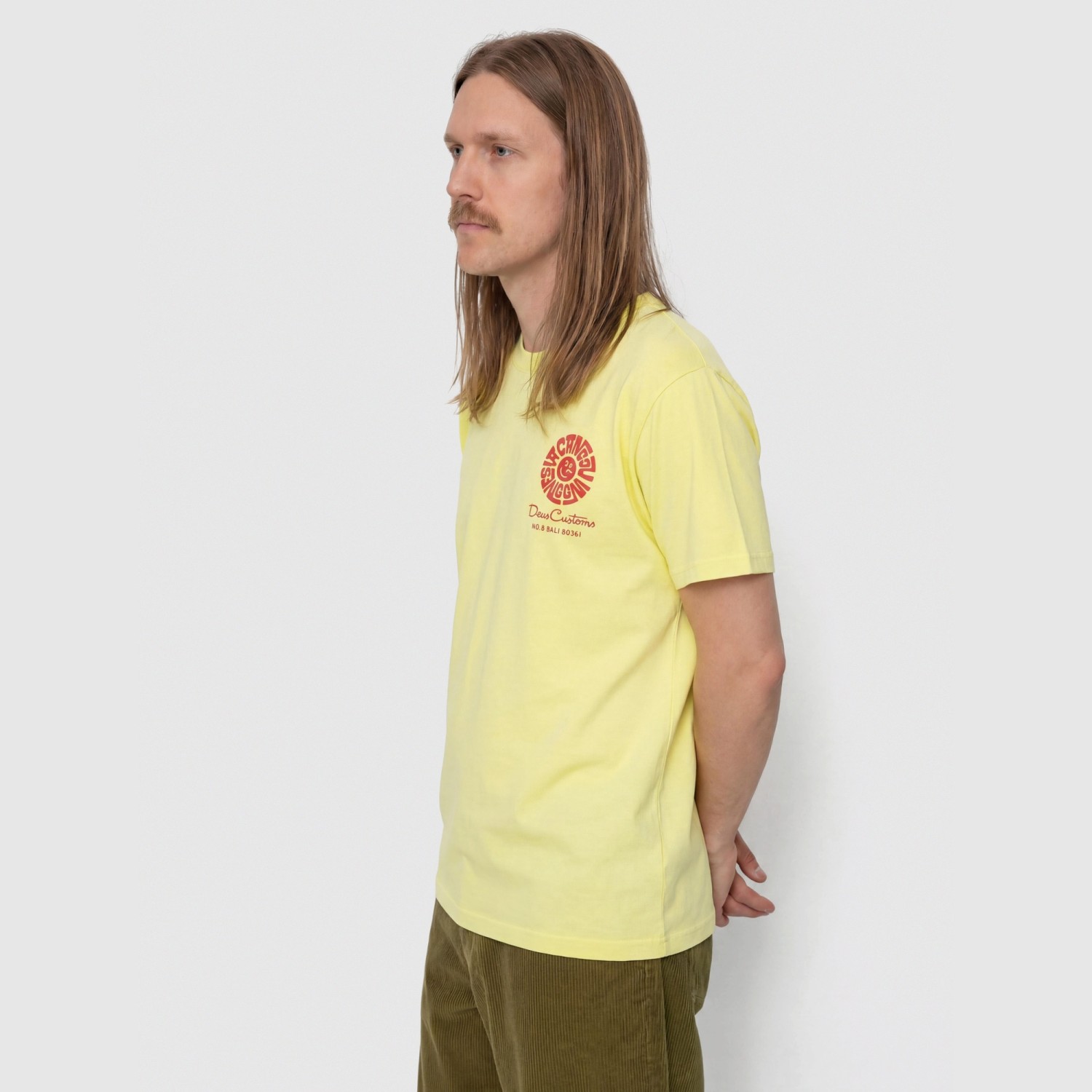 Ανδρικό Κοντομάνικο T-shirt με Τύπωμα DEUS EX MACHINA