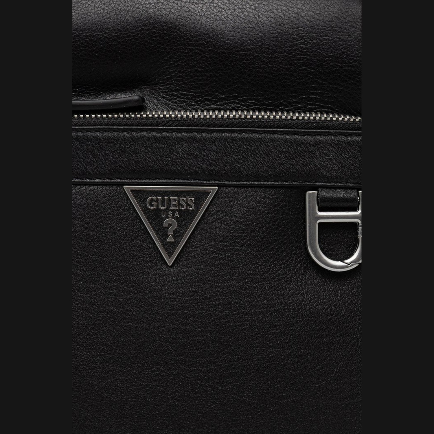 Ανδρική Δερμάτινη Τσάντα Χιαστί Monaco GUESS