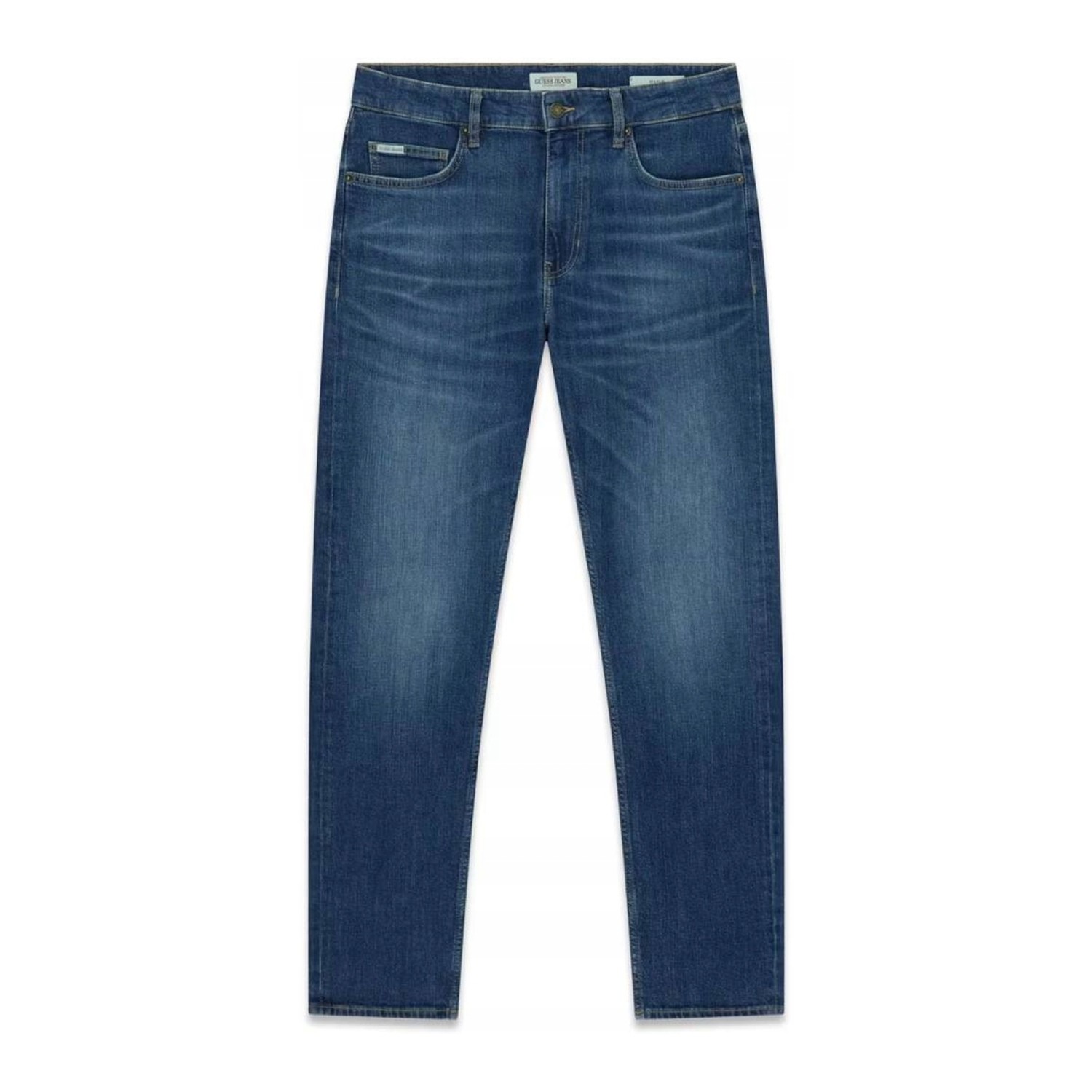 Ανδρικό Τζιν Παντελόνι Slim Fit με Τσέπες GUESS