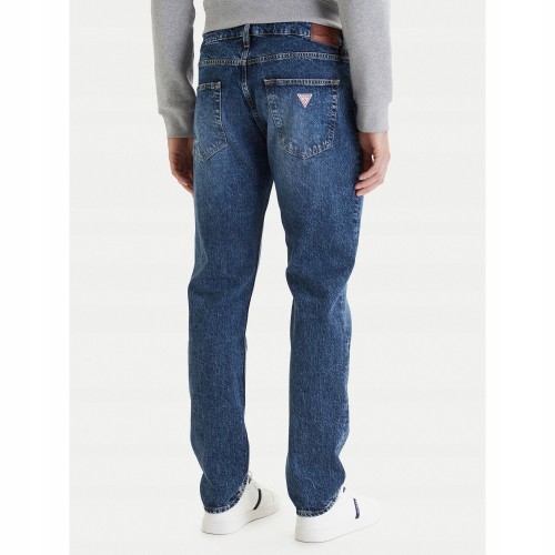 Ανδρικό Τζιν Παντελόνι Slim Fit με Τσέπες GUESS