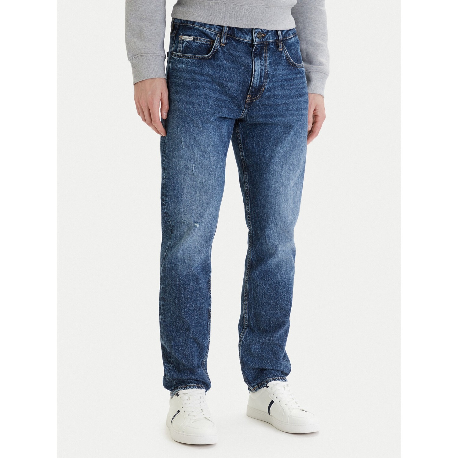 Ανδρικό Τζιν Παντελόνι Slim Fit με Τσέπες GUESS