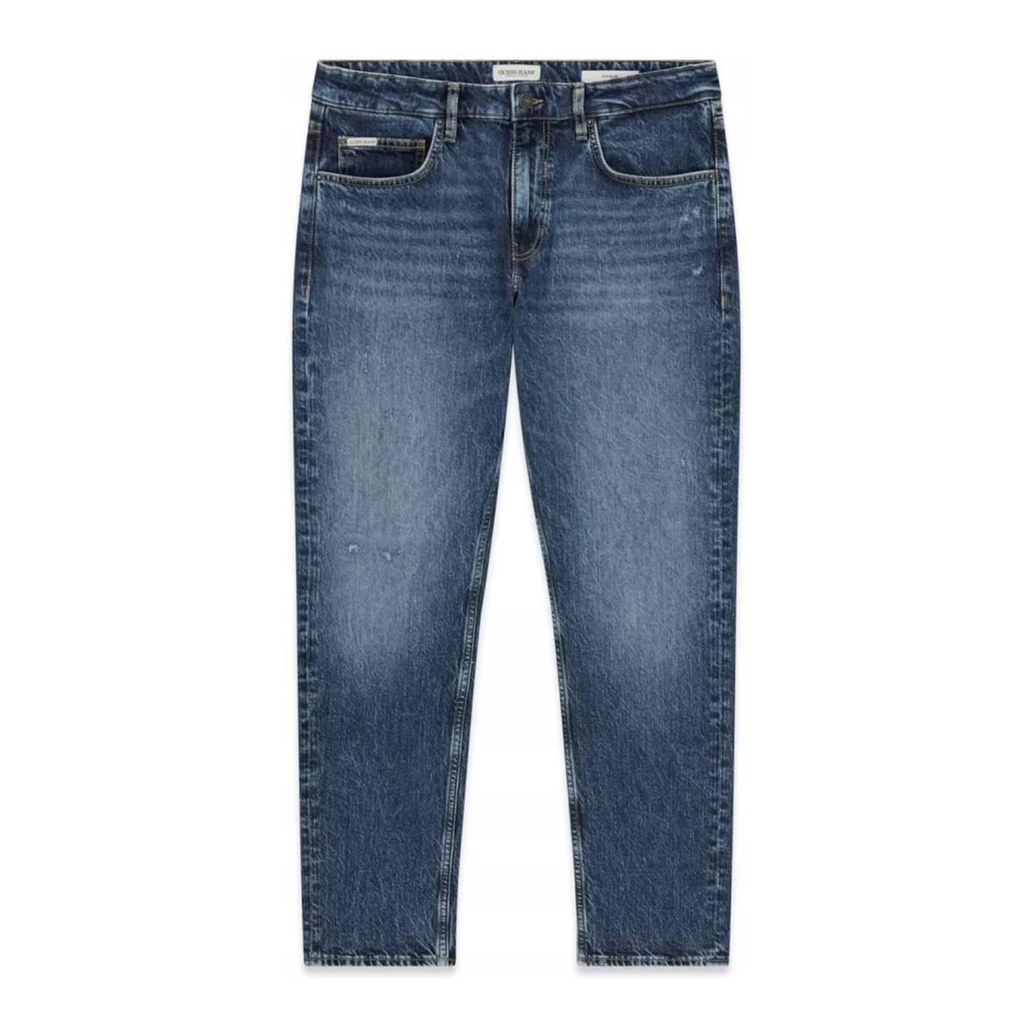 Ανδρικό Τζιν Παντελόνι Slim Fit με Τσέπες GUESS