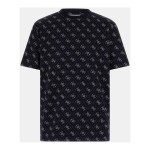 Ανδρική Κοντομάνικη Μπλούζα με Print 4G GUESS