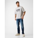 Ανδρική Oversized Μπλούζα Φούτερ με Κέντημα GUESS Ανδρική Oversized Μπλούζα Φούτερ με Κέντημα GUESS