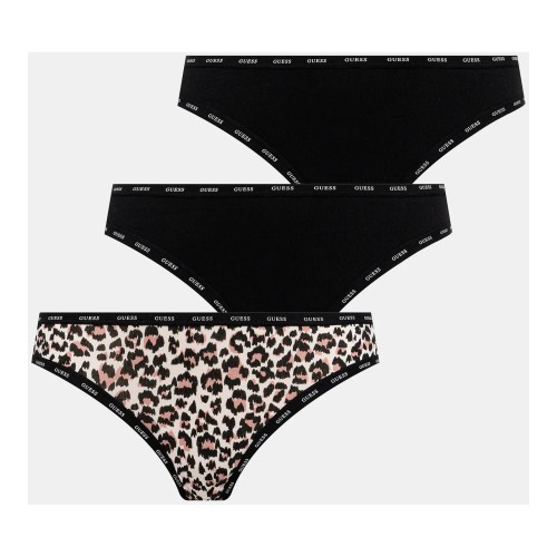 Γυναικεία Σλιπ Σετ 3 Τεμαχίων με Print GUESS