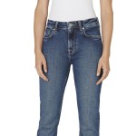 Γυναικείο Jean Παντελόνι Straight Γραμμή PEPE JEANS