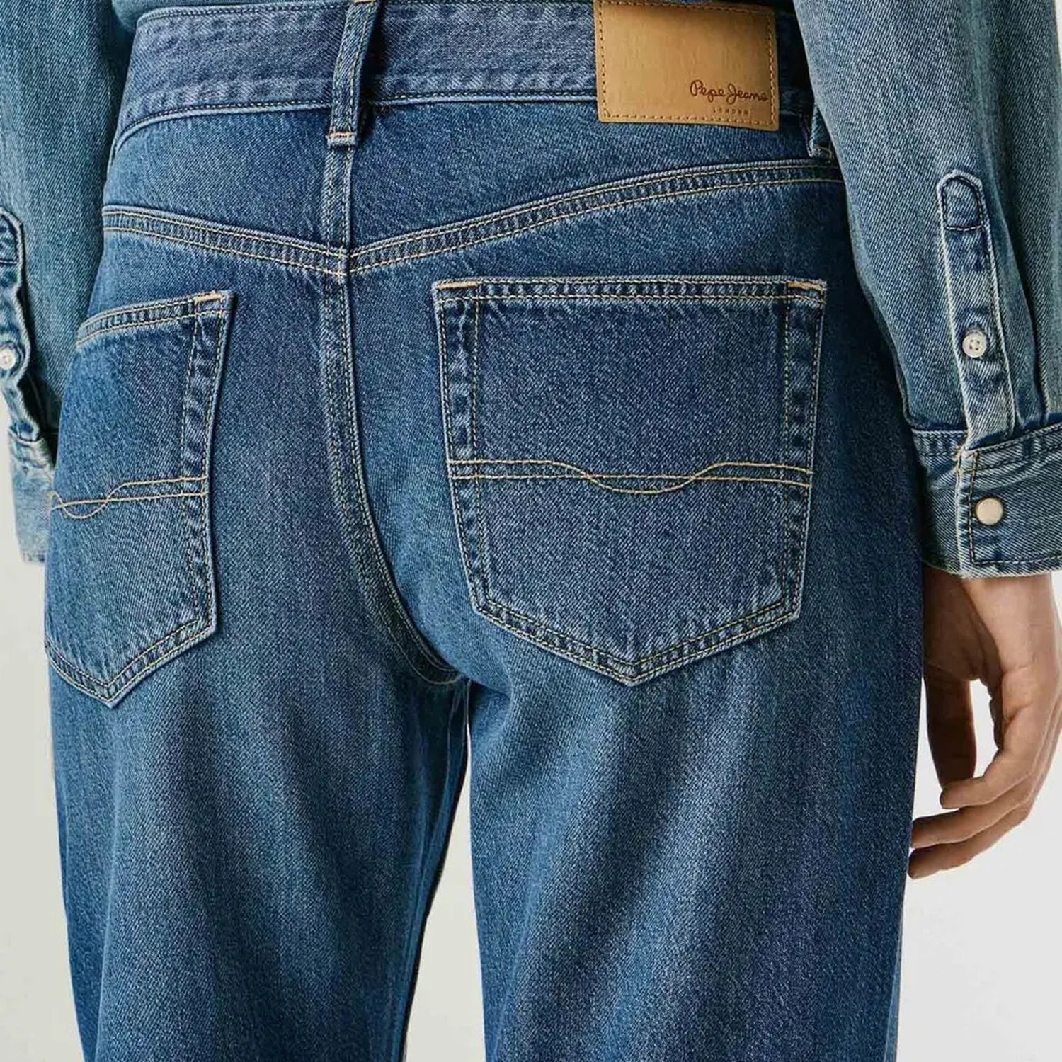 Γυναικείο Τζιν Παντελόνι Φαρδιάς Γραμμής PEPE JEANS