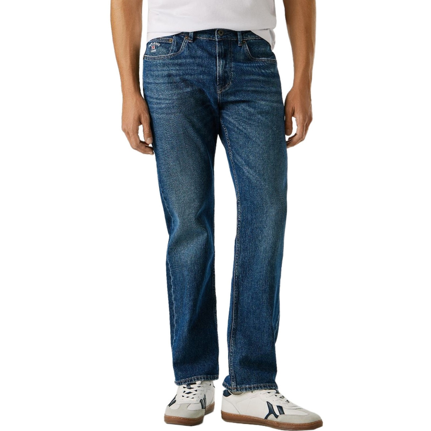 Ανδρικό Τζιν Παντελόνι Straight Γραμμή PEPE JEANS