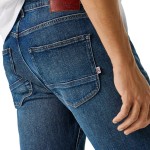 Ανδρικό Τζιν Παντελόνι Straight Γραμμή PEPE JEANS