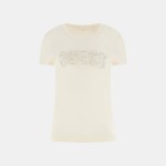 Γυναικεία Κοντομάνικη Μπλούζα με Λογότυπο GUESS