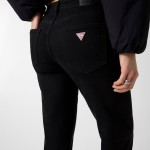 Γυναικείο Τζιν Παντελόνι Straight Line Mid Rise GUESS