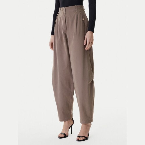 Γυναικείο Παντελόνι Carrot Leg με Πιέτες GUESS