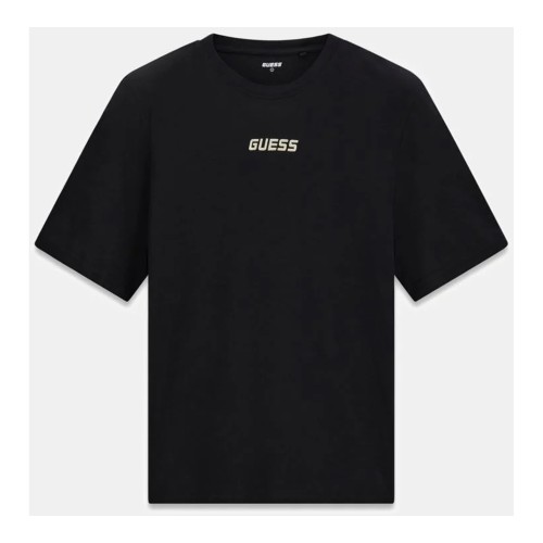 Ανδρική Κοντομάνικη Μπλούζα με Λογότυπο GUESS