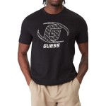 Ανδρικό Κοντομάνικο T-Shirt με Λογότυπο GUESS