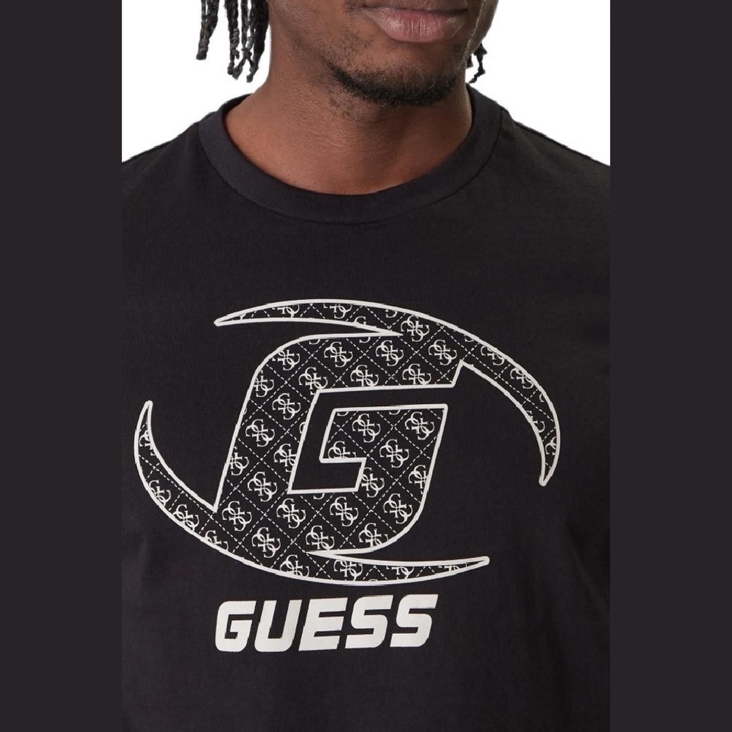 Ανδρικό Κοντομάνικο T-Shirt με Λογότυπο GUESS