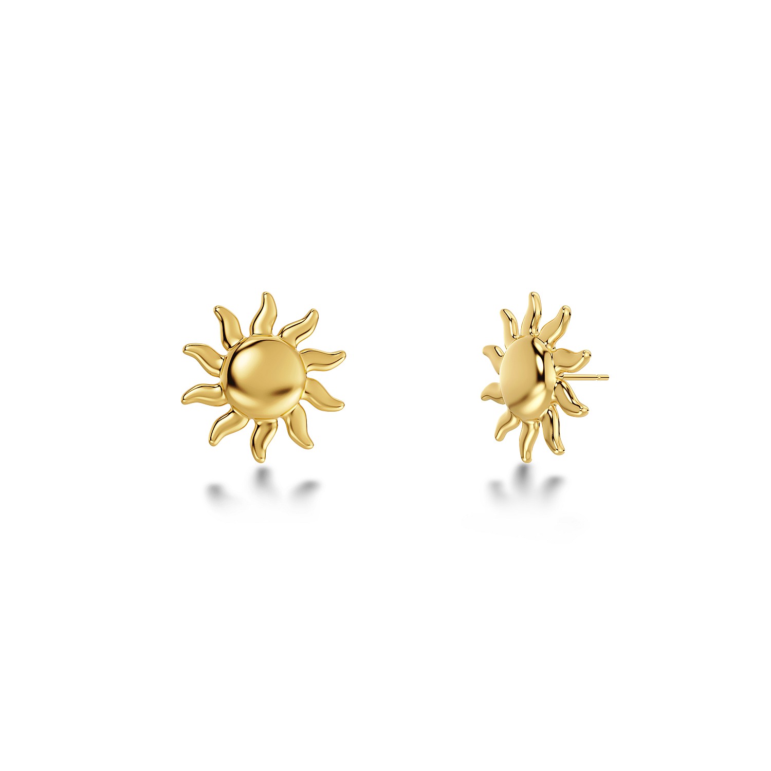 Edblad σκουλαρίκια σε χρυσό τόνο