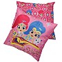 SHIMMER &amp; SHINE 5501 ΜΑΞΙΛΑΡΙ ΦΙΓΟΥΡΑΣ 40Χ40 ΚΙΤΡΙΝΟ, ΦΟΥΞΙΑ