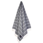 GREENWICH POLO CLUB PAREO JACQUARD 80Χ170 3845 GREY