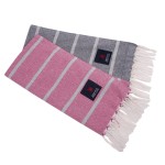 GREENWICH POLO CLUB PAREO JACQUARD 80Χ170 3845 GREY