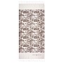 GREENWICH POLO CLUB PAREO PRINTED 80Χ180 3668 BROWN