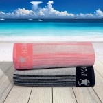 GREENWICH POLO CLUB ΠΕΤΣΕΤΑ ΘΑΛΑΣΣΗΣ 90Χ170 3887 CORAL, ECRU