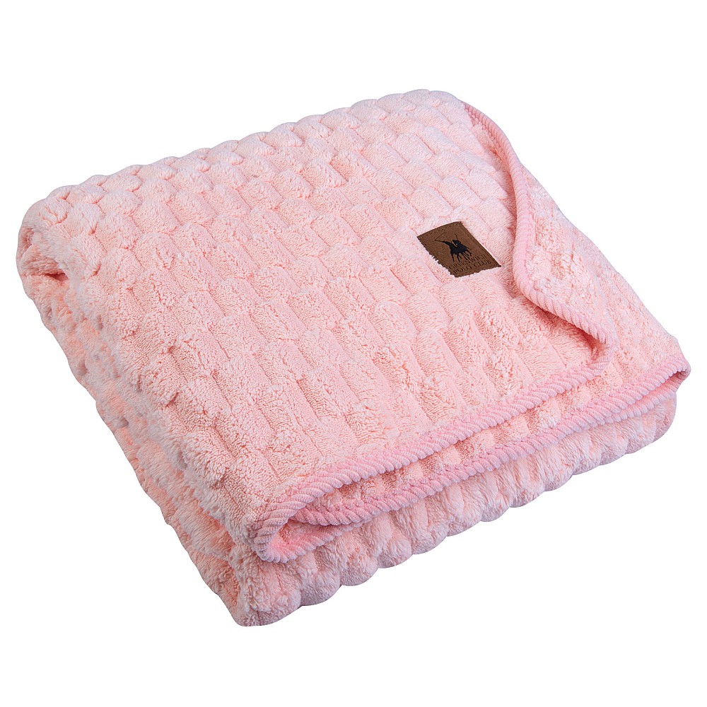 GREENWICH POLO CLUB ΚΟΥΒΕΡΤΑ FLEECE ΑΓΚΑΛΙΑΣ ESSENTIAL 8848 PINK