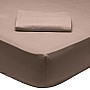 DAS HOME 1003 ΣΕΝΤΟΝΙ ΥΠΕΡΔΙΠΛΟ ΜΕ ΛΑΣΤΙΧΟ 170Χ200+35 DARK NUDE DARK NUDE