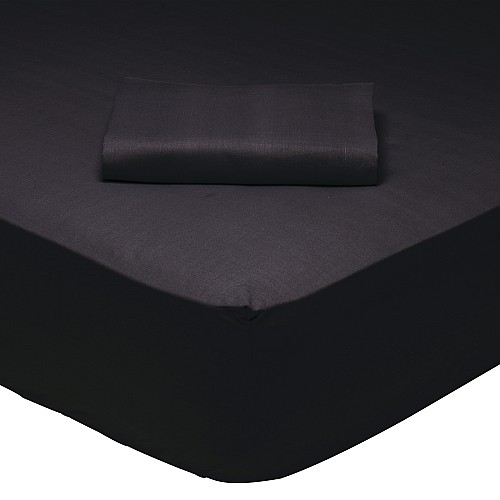 DAS HOME ΣΕΝΤΟΝΙ ΥΠΕΡΔΙΠΛΟ ΜΕ ΛΑΣΤΙΧΟ 170Χ200+35 BLACK 1015 BLACK