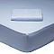 DAS HOME ΣΕΝΤΟΝΙ KING ΜΕ ΛΑΣΤΙΧΟ 180*200+35 BABY BLUE 1005 BABY BLUE