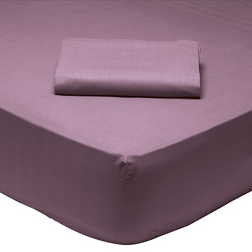 DAS HOME ΣΕΝΤΟΝΙ KING ΜΕ ΛΑΣΤΙΧΟ 180*200+35 PURPLE 1010 PURPLE
