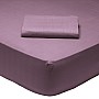 DAS HOME ΣΕΝΤΟΝΙ KING ΜΕ ΛΑΣΤΙΧΟ 180*200+35 PURPLE 1010 PURPLE