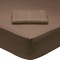 DAS HOME ΣΕΝΤΟΝΙ KING ΜΕ ΛΑΣΤΙΧΟ 180*200+35 COFFEE BRONW 1004 COFFEE BROWN