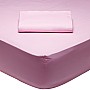 DAS HOME ΣΕΝΤΟΝΙ KING ΜΕ ΛΑΣΤΙΧΟ 180*200+35 PINK 1012 PINK