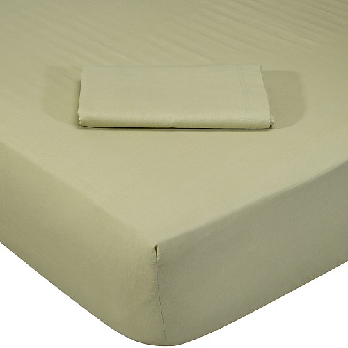 DAS HOME ΣΕΝΤΟΝΙ ΥΠΕΡΔΙΠΛΟ ΜΕ ΛΑΣΤΙΧΟ 160Χ200+35 GREEN OLIVE 1016 GREEN OLIVE