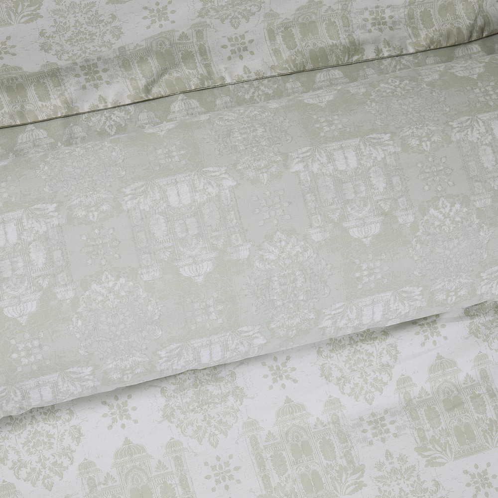DAS HOME ΣΕΤ ΣΕΝΤΟΝΙΑ ΥΠΕΡΔΙΠΛΑ HAPPY 9673 TAUPE, WHITE