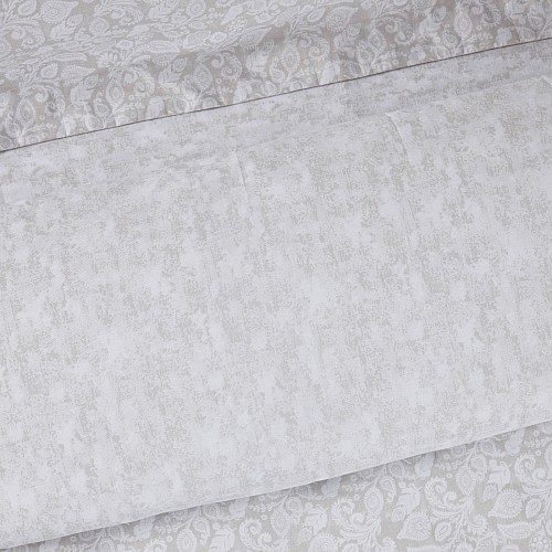 DAS HOME ΣΕΤ ΣΕΝΤΟΝΙΑ KING HAPPY 9678 TAUPE, WHITE