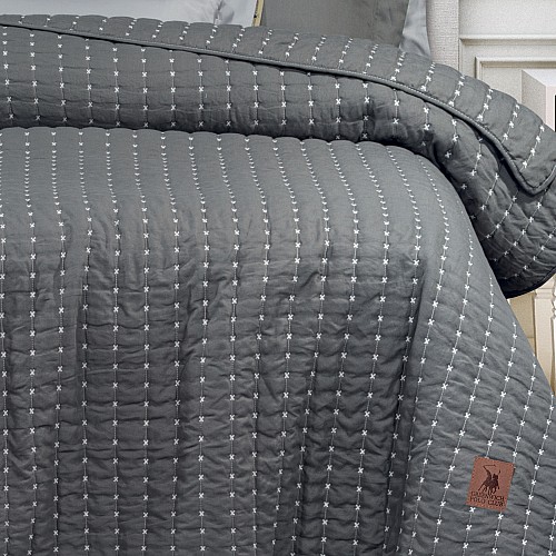 GREENWICH POLO CLUB ΚΟΥΒΕΡΛΙ KING 3465 DARK GREY