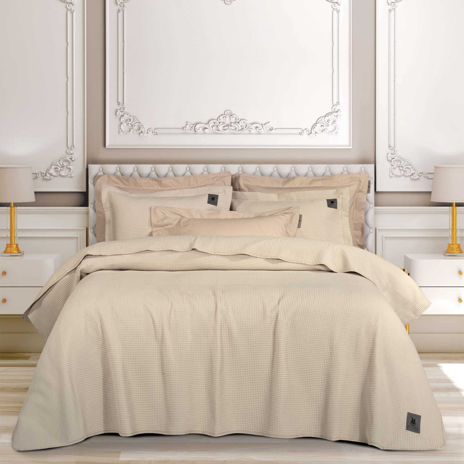 GREENWICH POLO CLUB ΚΟΥΒΕΡΛΙ KING ESSENTAL 3495 BEIGE